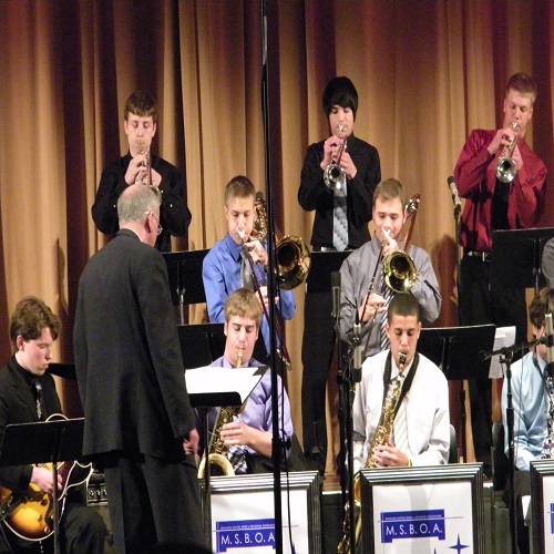 Band students performance