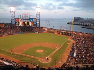 student tour to baseball game
