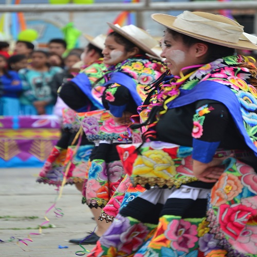 colorful dancers